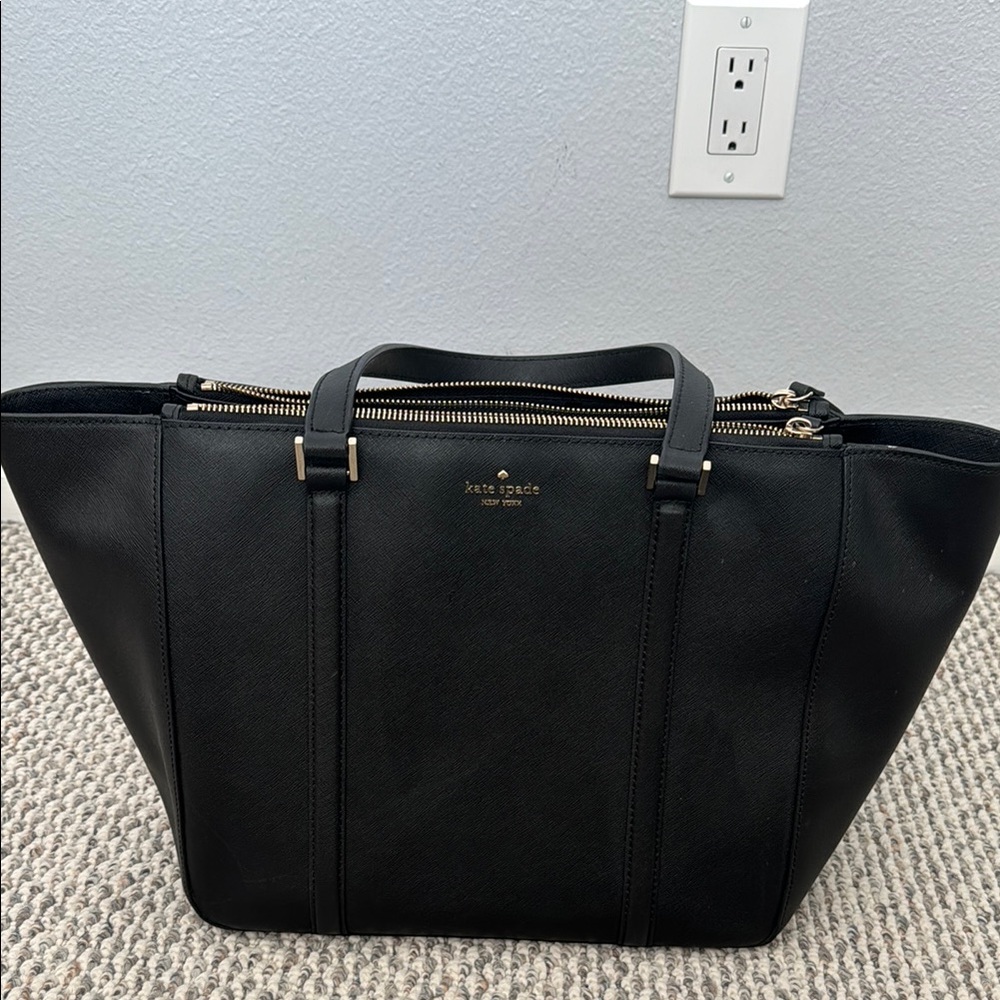 Kate Spade Black Tote Bag